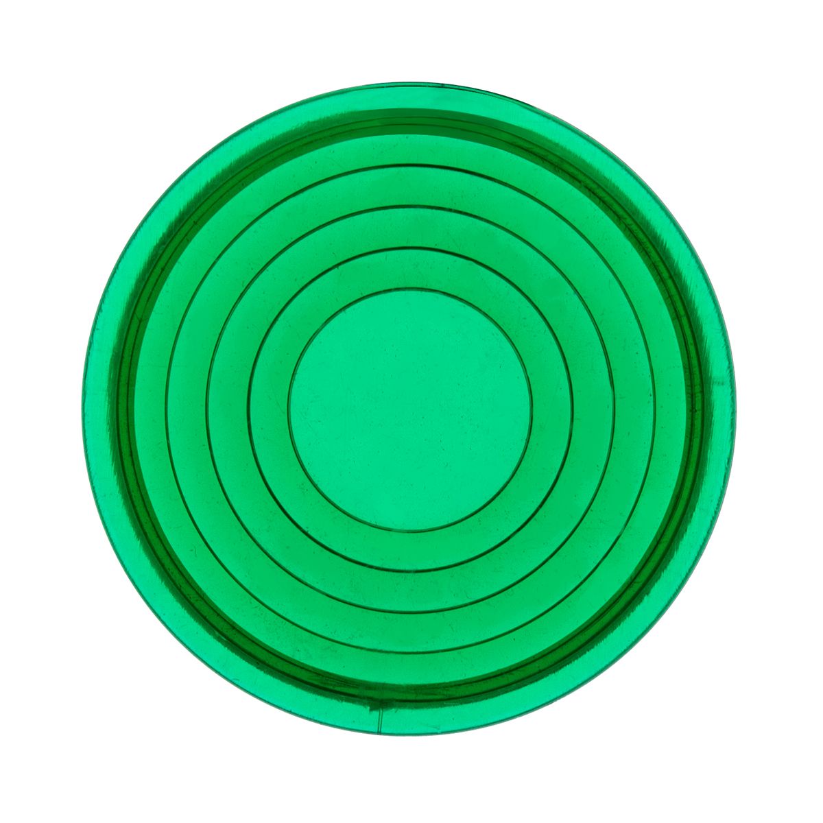 Round Map Light Lens For 2006+ Peterbilt - Green