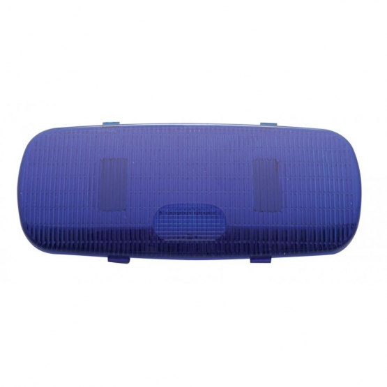 Center Dome Light Lens For 2006+ Peterbilt - Blue