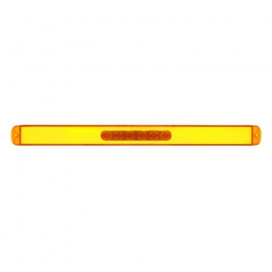 28 LED 17" GloLight Bar (Turn Signal) - Amber LED/Amber Lens