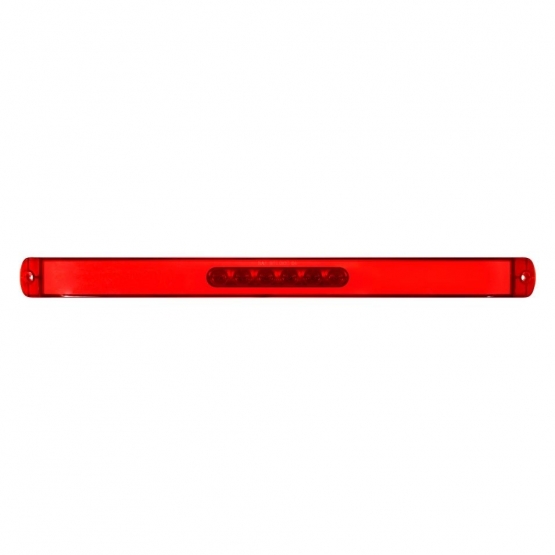 28 LED 17" GloLight Bar (Stop, Turn & Tail) - Red LED/Red Lens