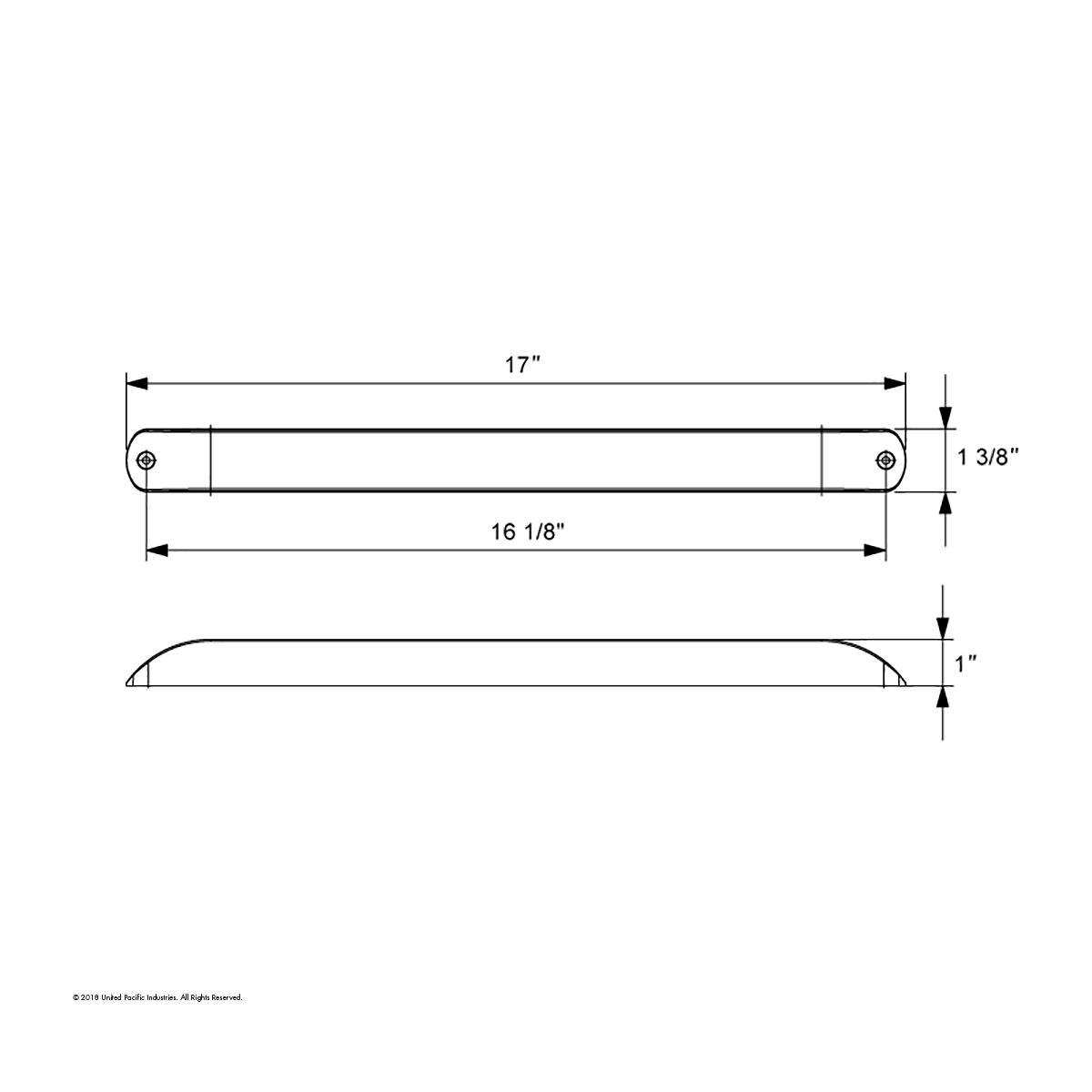 28 LED 17" GloLight Bar (Turn Signal) - Amber LED/Clear Lens - Thumbnail 3