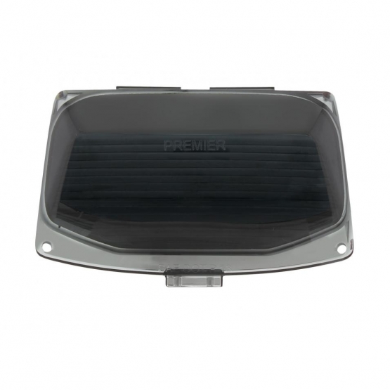 12 LED Front Fender Tip Light For Harley Motorcycle- Amber LED/Smoke Lens - Thumbnail 2