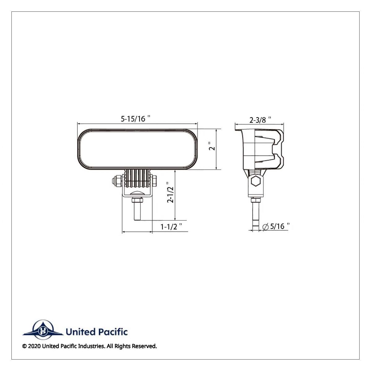 6 High Power Rectangular 3-Watt SMD LED Rectangular Flood Light - Thumbnail 5