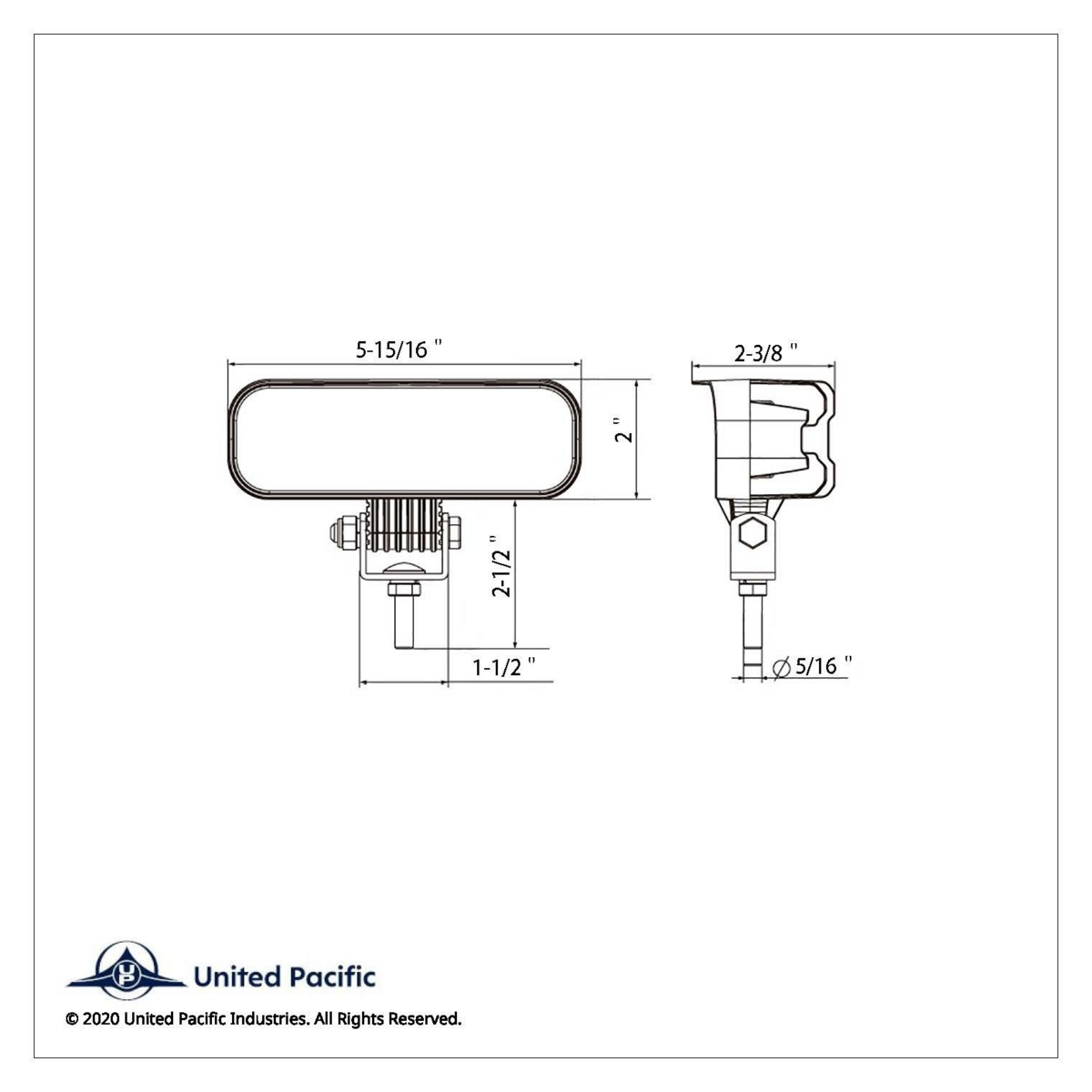 6 High Power Rectangular 3-Watt SMD LED Rectangular Flood Light - Thumbnail 6