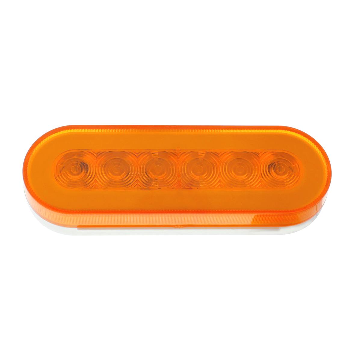 22 LED 6" Oval GloLight (Turn Signal) - Amber LED/Amber Lens - Thumbnail 5