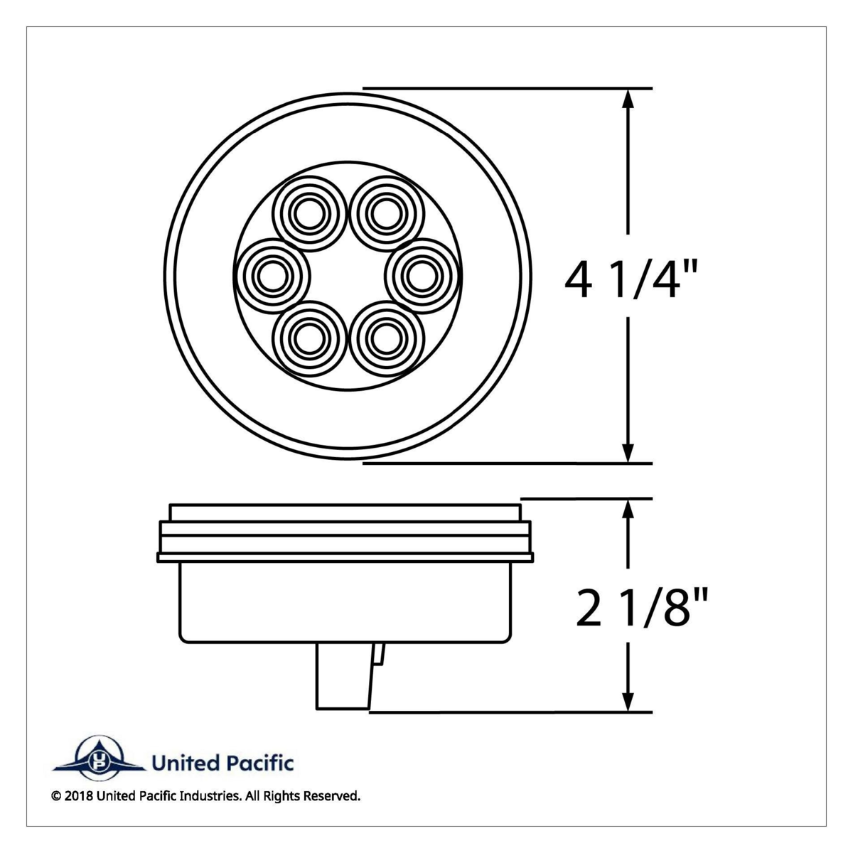 21 LED 4" GloLight Bar Kit (Turn Signal) - Amber LED/Amber Lens (Bulk) - Thumbnail 8