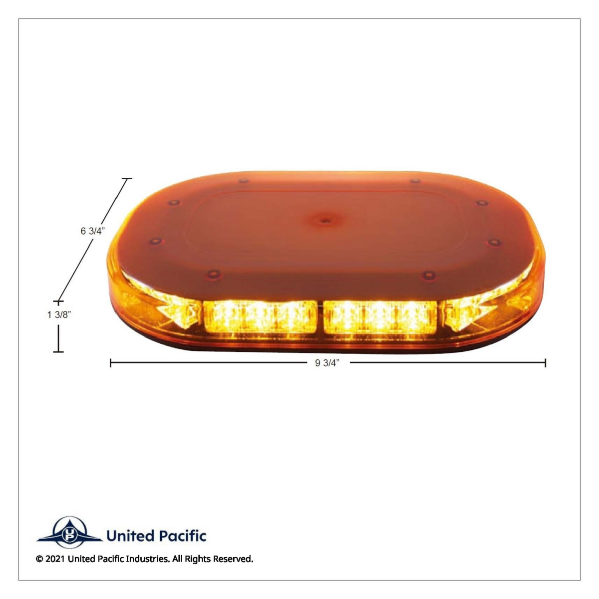 30 High Power LED Micro Warning Bar - Magnet Mount - Thumbnail 6