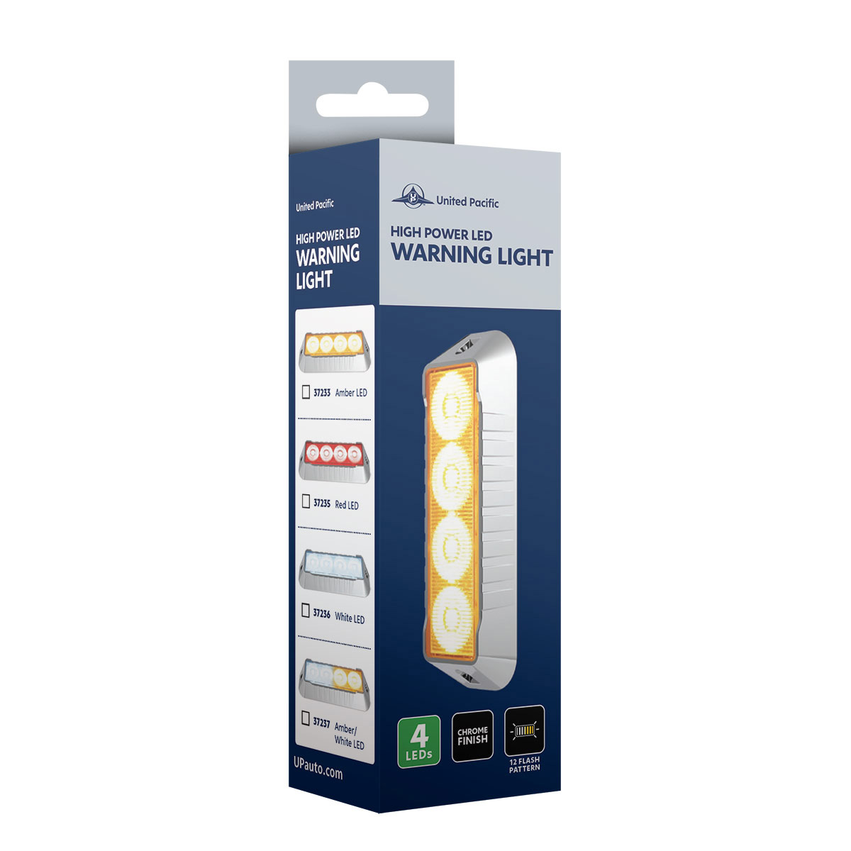 4 LED Warning Light - Amber LED - Thumbnail 7
