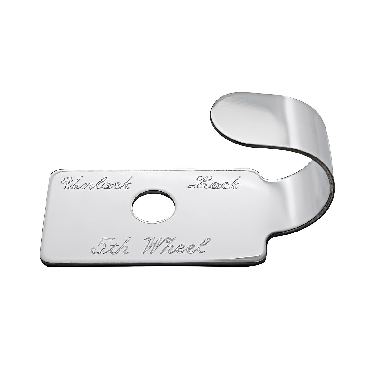 Stainless Switch Guard With Script For Peterbilt 379