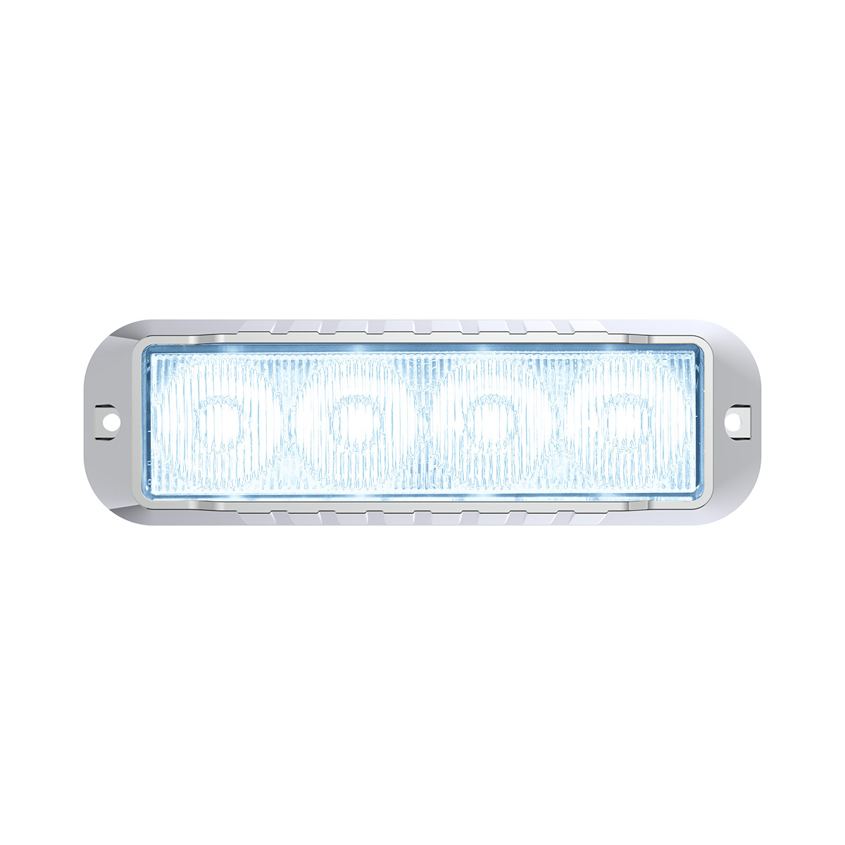 4 LED Warning Light - White LED - Thumbnail 3