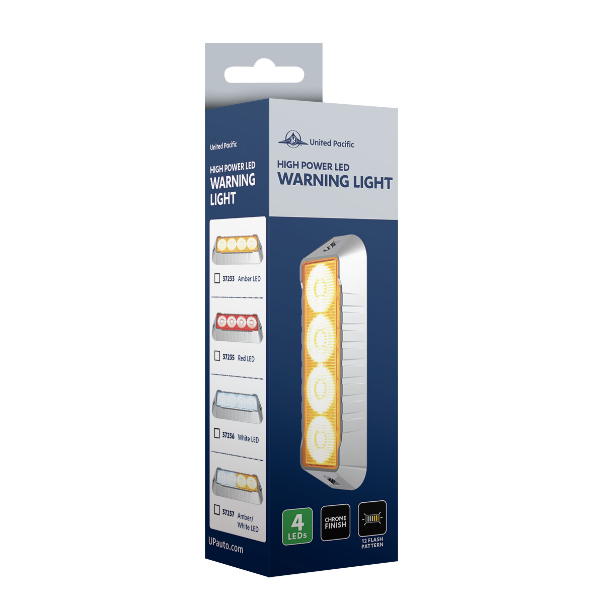 4 LED Warning Light - Amber LED/White LED - Thumbnail 7