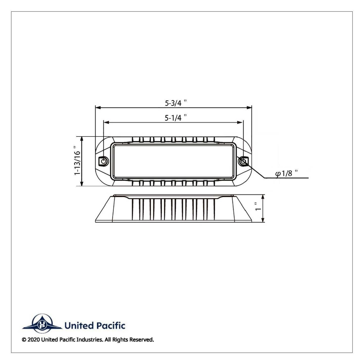 4 LED Warning Light - Amber LED/White LED - Thumbnail 10