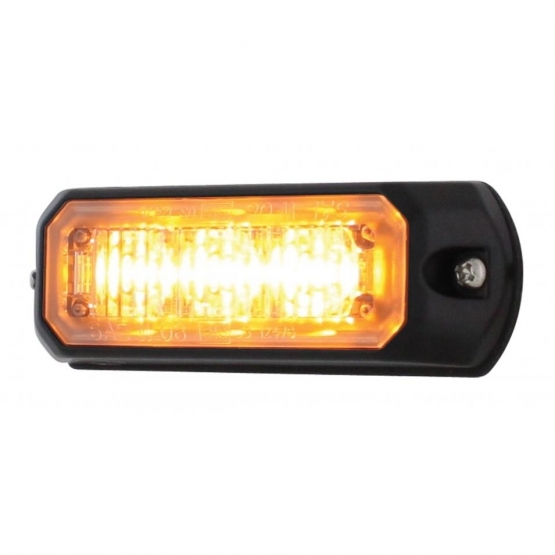 3 LED Mini Warning Light - Amber LED (Bulk) - Thumbnail 3