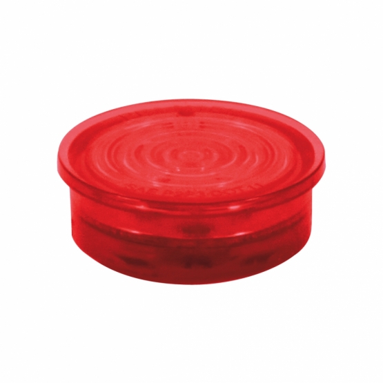 9 LED Mini Bullet Light Insert - Red LED/Red Lens (Bulk) - Thumbnail 3