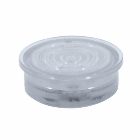 9 LED Mini Bullet Light Insert - Red LED/Clear Lens (Bulk) - Thumbnail 3