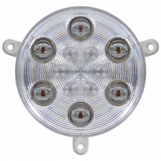 13 Amber LED Daytime Running Light For 2005-2010 Freightliner Century - Clear Lens - Thumbnail 2