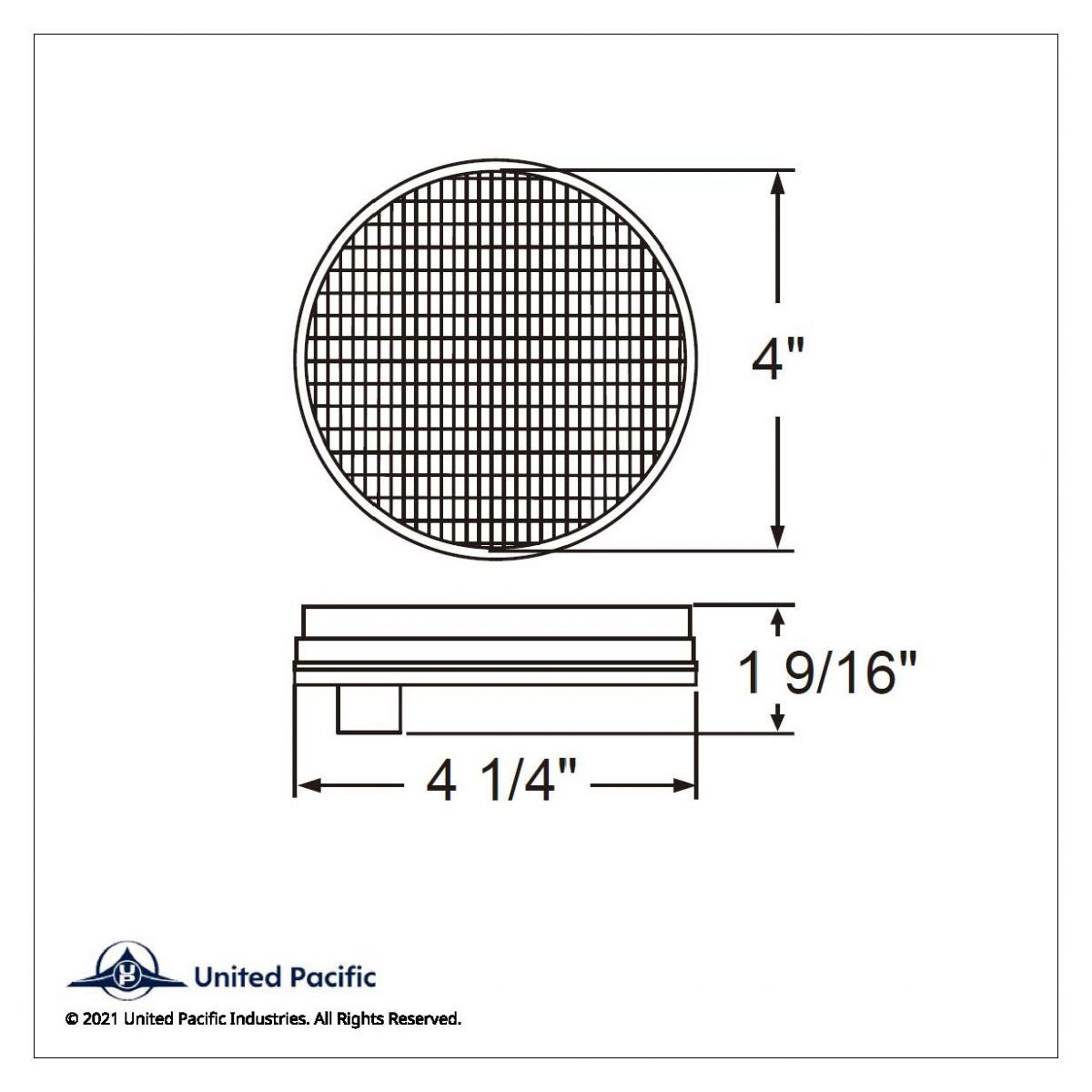 20 LED 4" Back-Up Light - Thumbnail 3