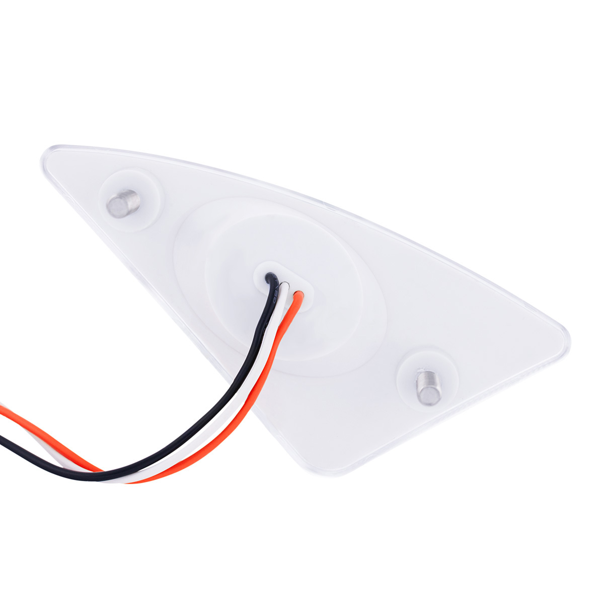 9 LED Competition Series Fender Light For 2007-2017 Kenworth T660 (Driver) -Amber LED/Clear Lens - Thumbnail 8