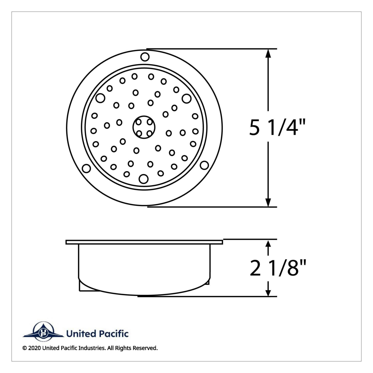 40 LED 4" Round Flange Mount Deep-Dish Light (Stop, Turn & Tail) - Red LED/Clear Lens - Thumbnail 3
