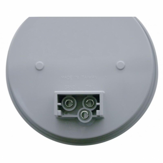 12 LED 4" Round Reflector Light (Stop, Turn & Tail) - Red LED/Red Lens - Thumbnail 4