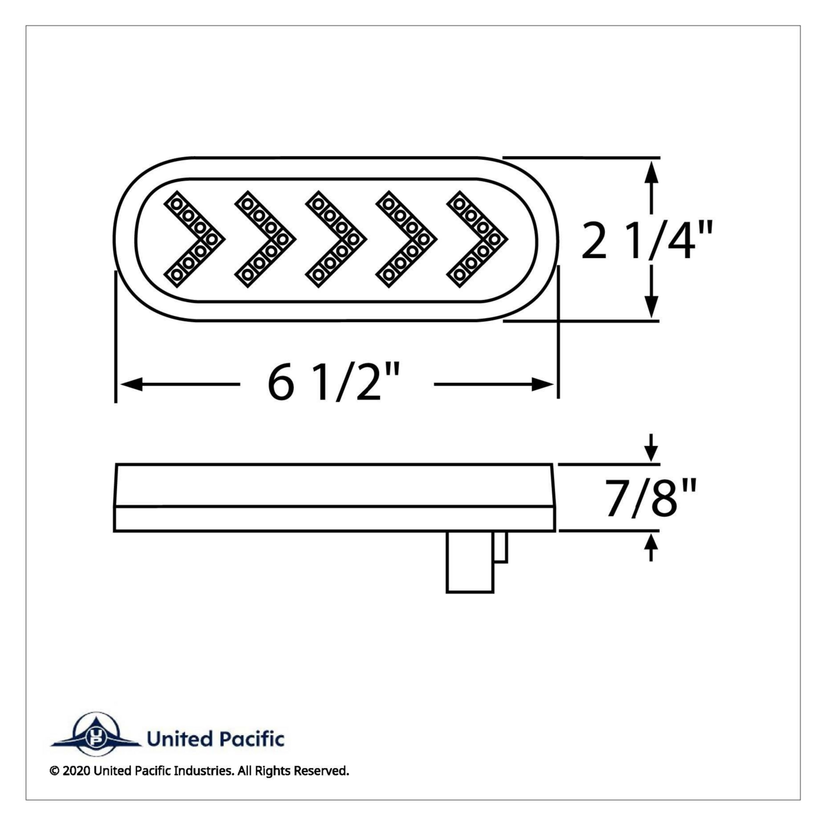 35 LED 6" Oval Sequential Light (Turn Signal)- Amber LED/Amber Lens (Bulk) - Thumbnail 11