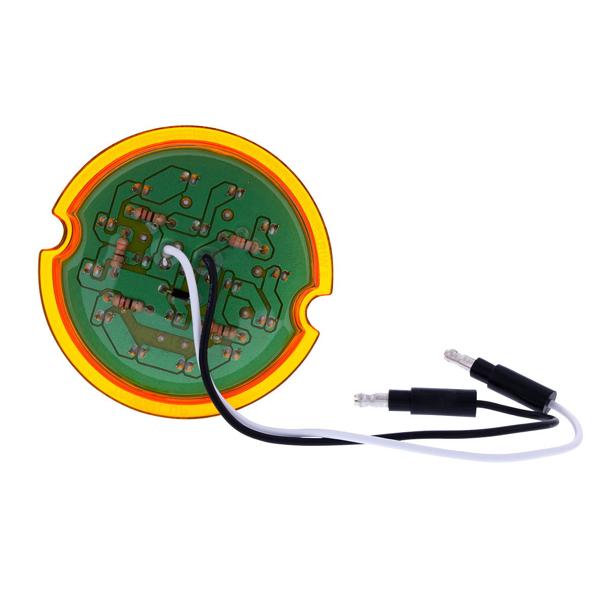 17 LED Watermelon Cab Light - Amber LED/Amber Lens (Bulk) - Thumbnail 7