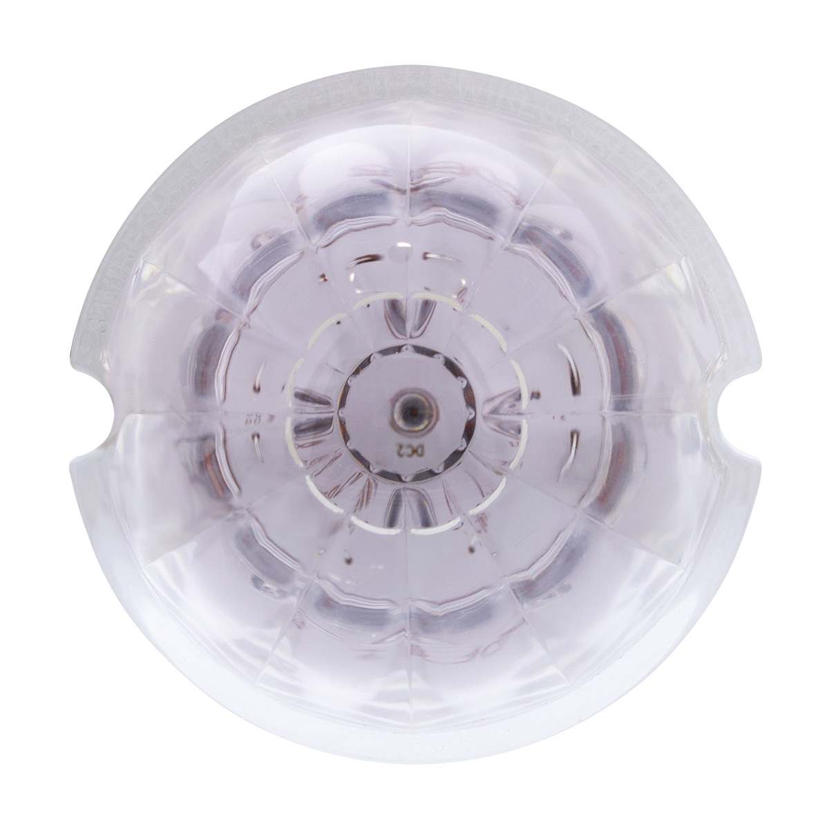 17 LED Watermelon Cab Light - Amber LED/Clear Lens (Bulk) - Thumbnail 6