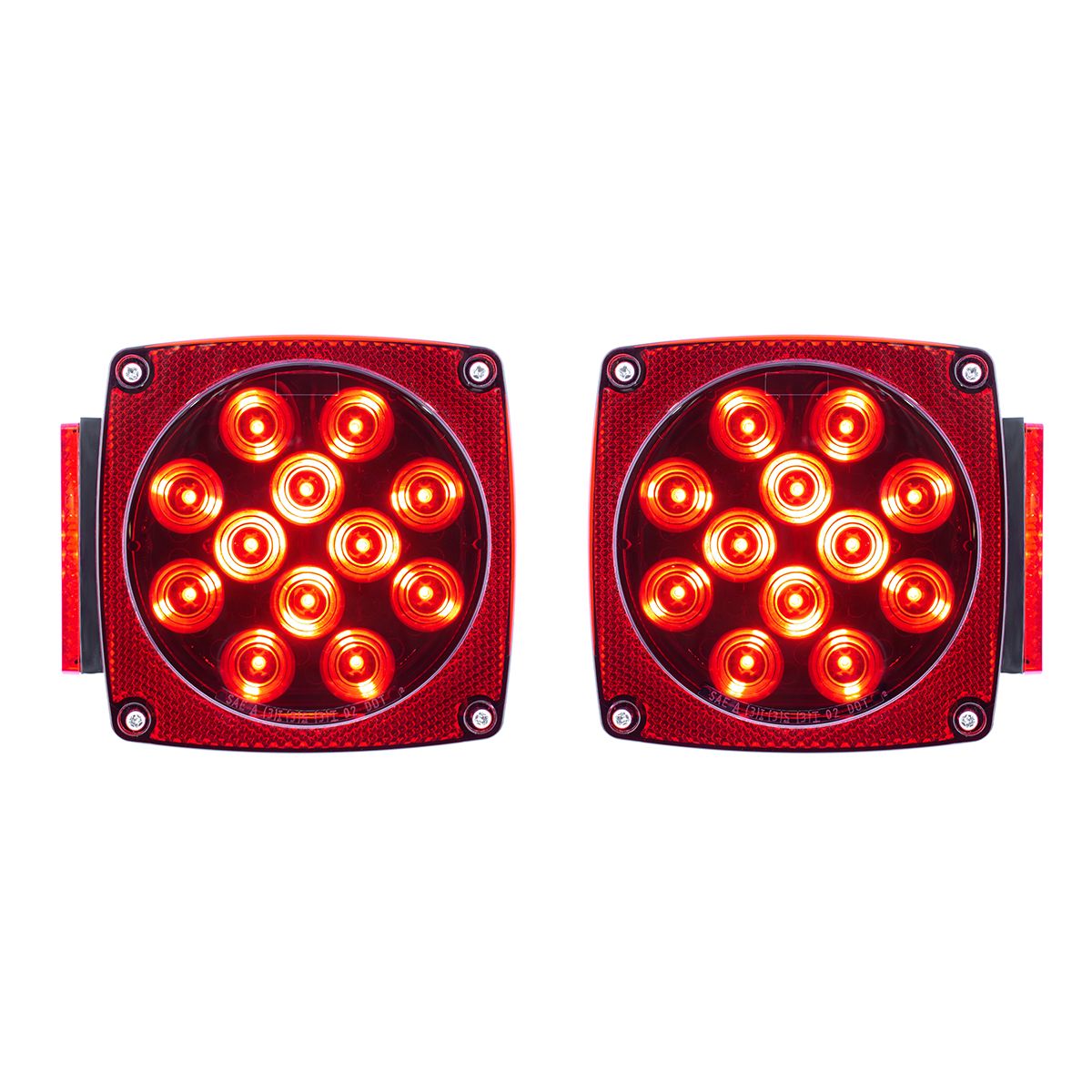 Over 80" Wide LED Submersible Combination Tail Light Kit