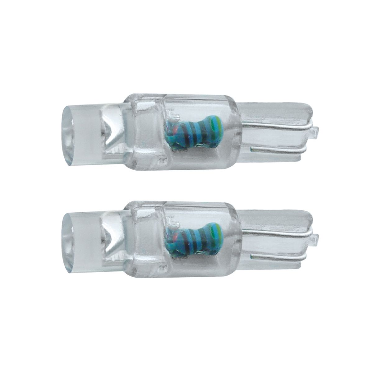 Single Micro LED 37/BP2 Bulb - White (Card of 2)