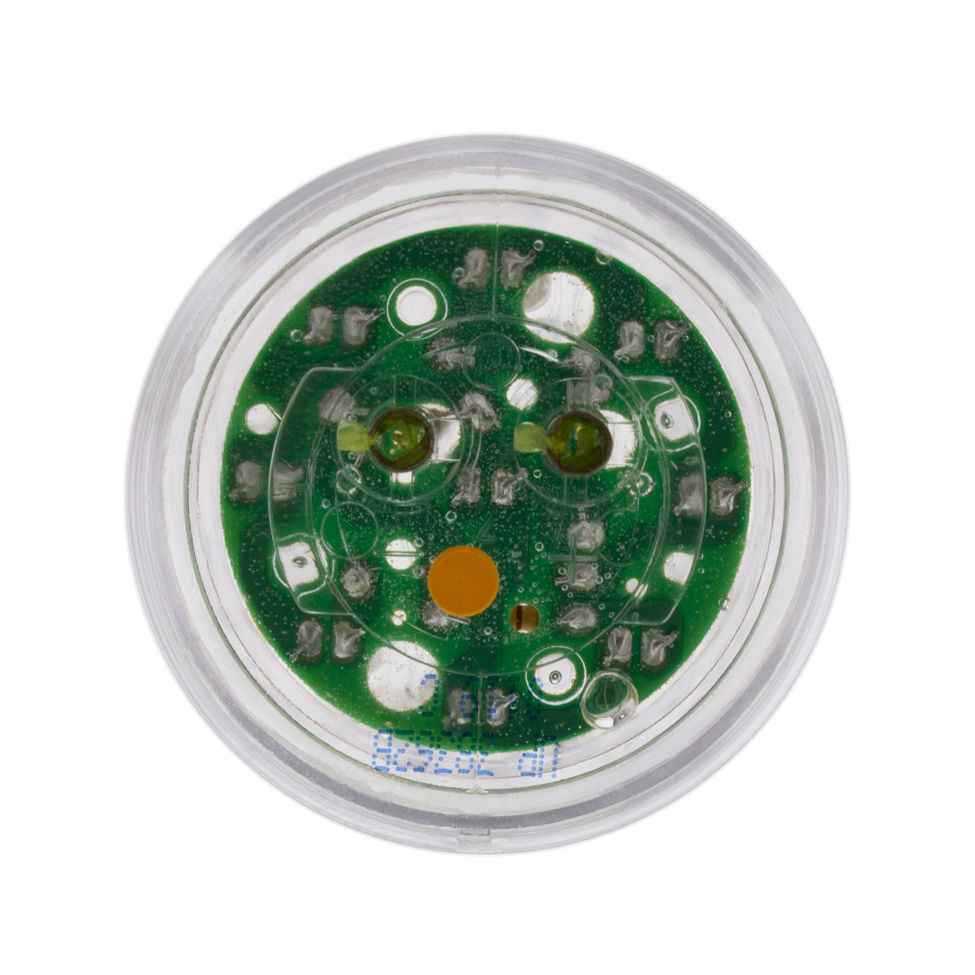 9 LED 2" Round Light (Clearance/Marker) - Amber LED/Clear Lens - Thumbnail 5
