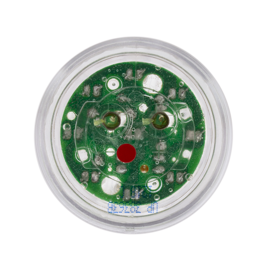 9 LED 2" Round Light (Clearance/Marker) - Red LED/Clear Lens (Bulk) - Thumbnail 5