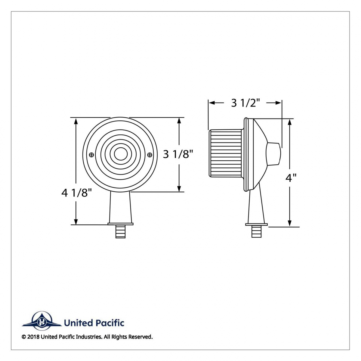 13 LED 1-1/8" Arm Honda Light Kit - Amber LED/Clear Lens - Thumbnail 2