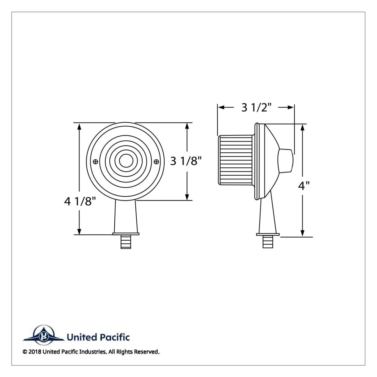 13 LED 1-1/8" Arm Honda Light Kit - Amber LED/Clear Lens - Thumbnail 3