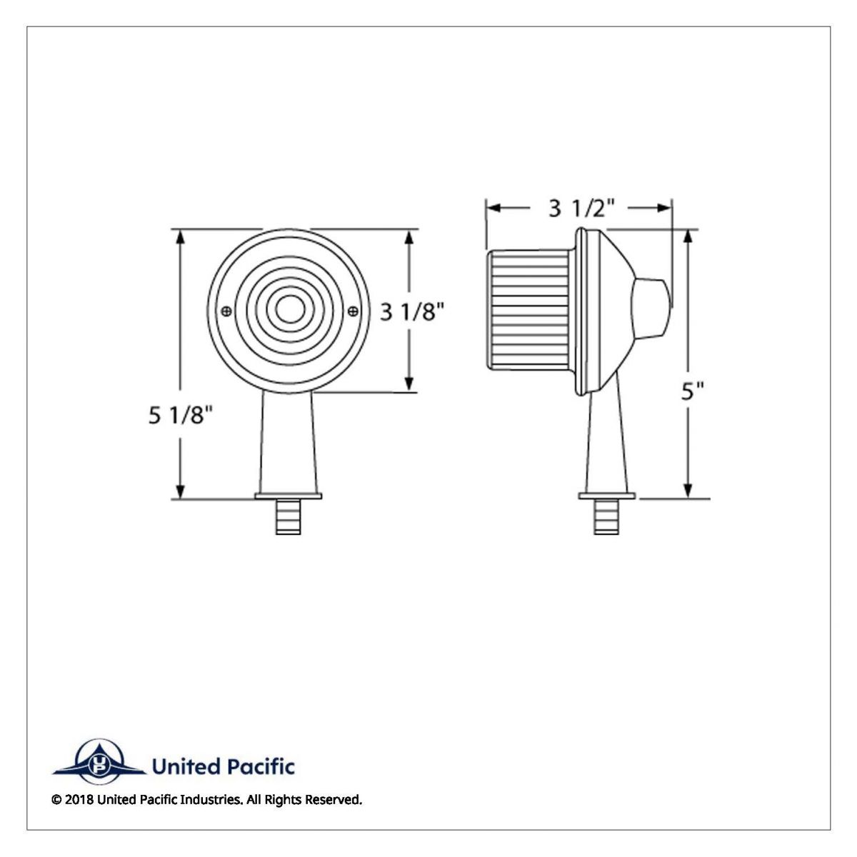 13 LED 2-1/8" Arm Honda Light Kit - Amber LED/Amber Lens - Thumbnail 4