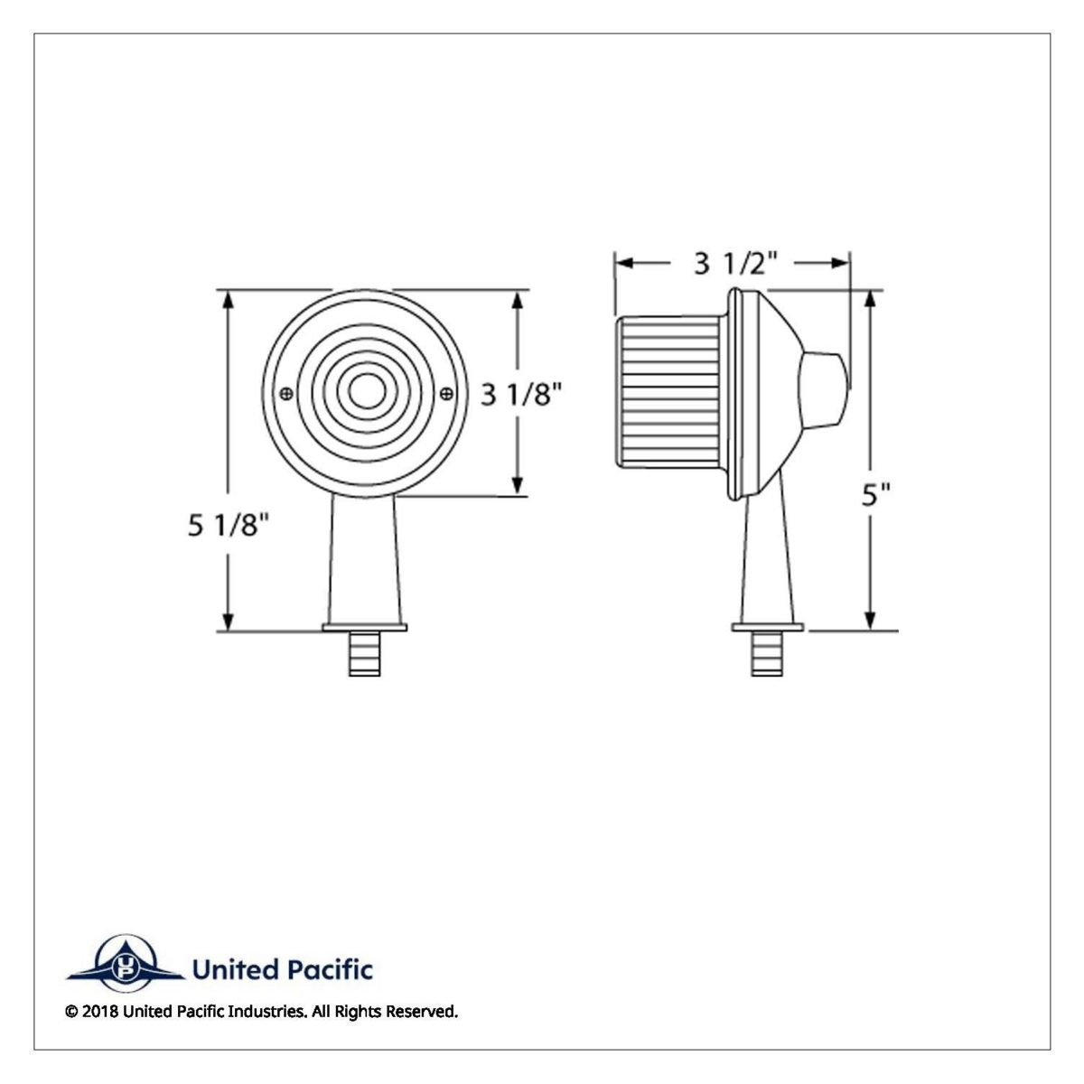 13 LED 2-1/8" Arm Honda Light Kit - Amber LED/Amber Lens - Thumbnail 5