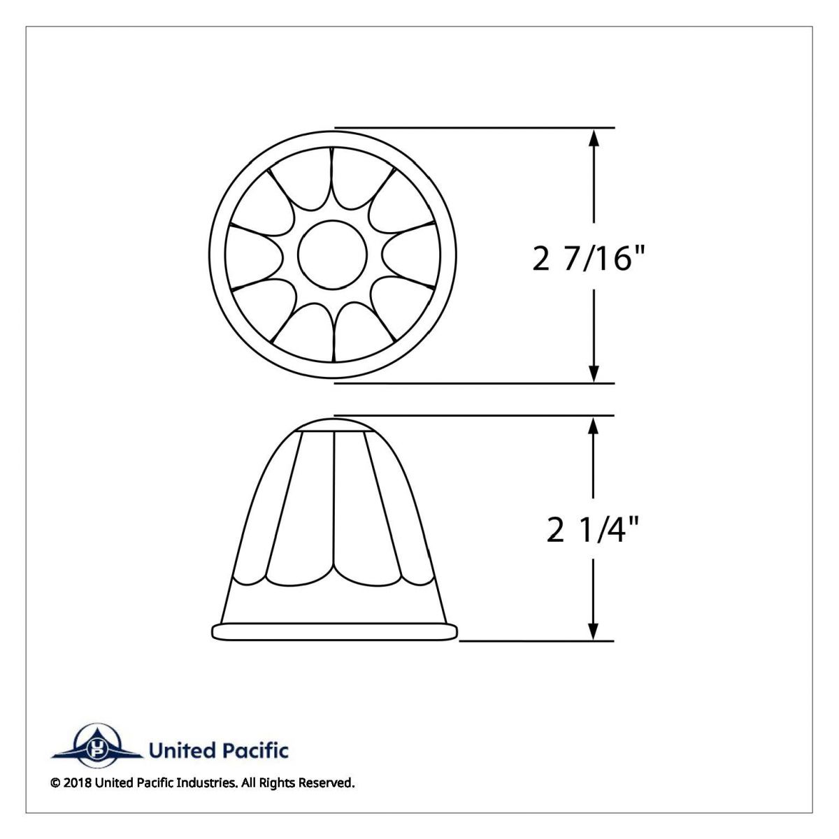11 LED Watermelon Light - Amber LED/Amber Lens - Thumbnail 3