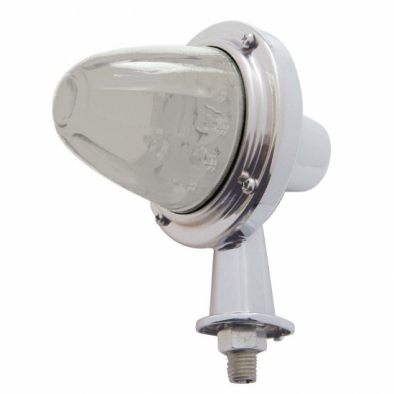 11 LED 1-1/8" Arm Watermelon Honda Light Kit - Amber LED/Clear Lens