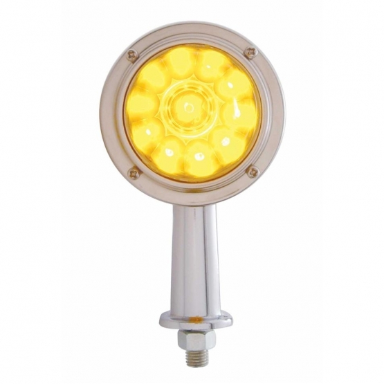 11 LED 2-1/8" Arm Watermelon Honda Light Kit - Amber LED/Amber Lens - Thumbnail 2