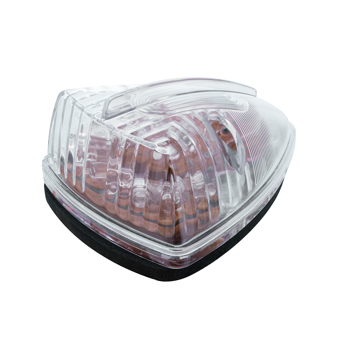 15 LED Pick-Up/SUV Cab Light - Amber LED/Clear Lens - Thumbnail 2