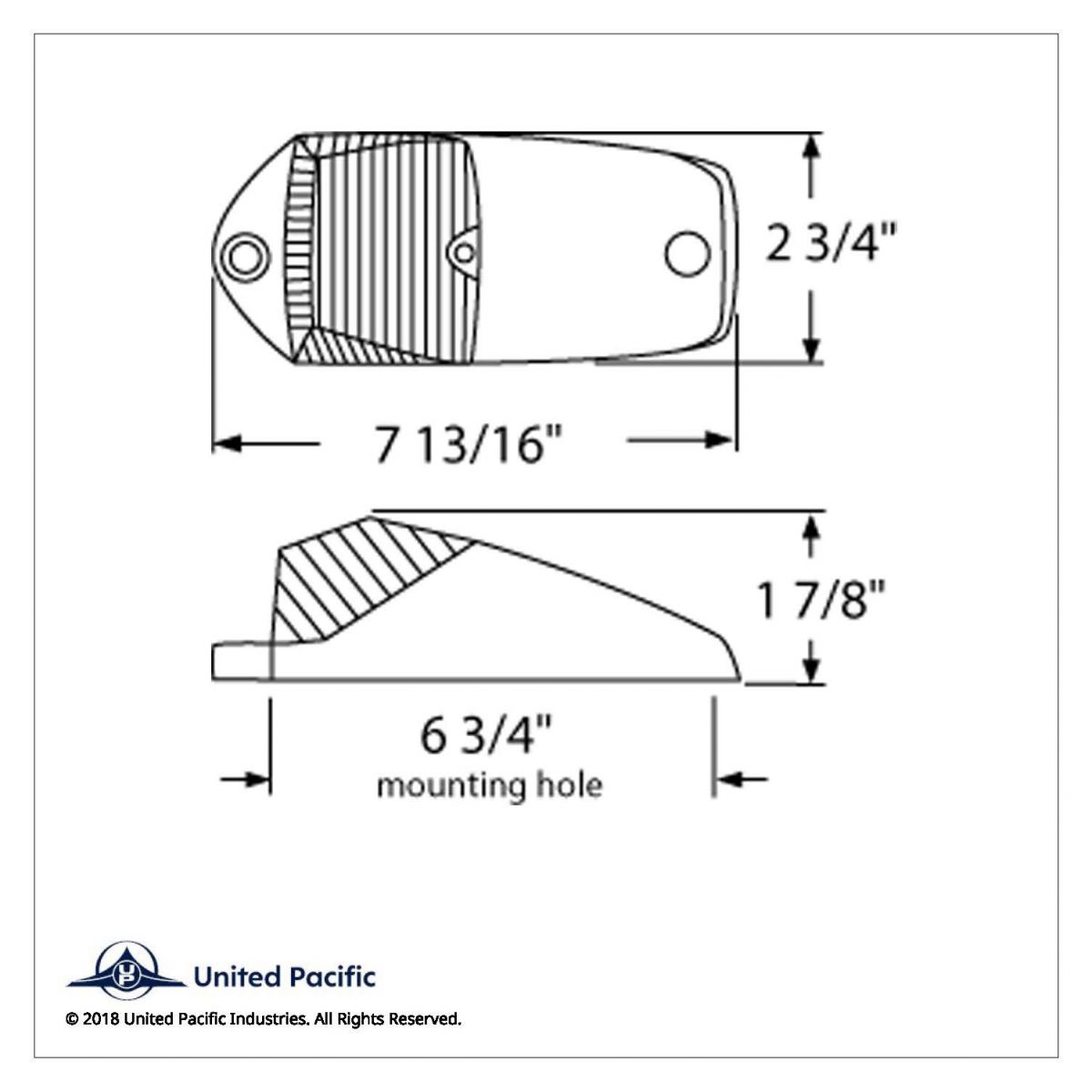 15 LED Pick-Up/SUV Cab Light Kit - Amber LED/Amber Lens - Thumbnail 5