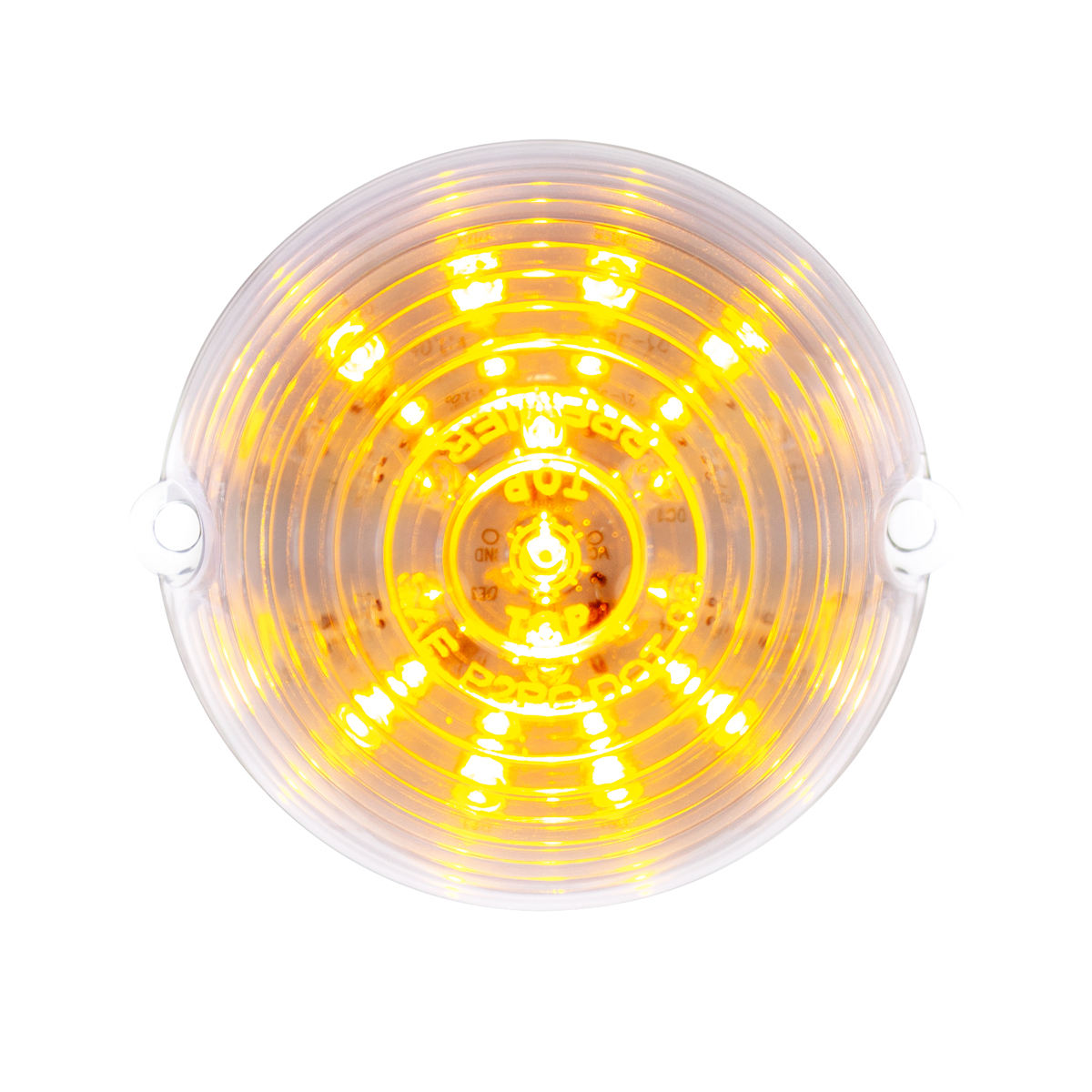 19 LED Beehive Grakon 1000 Cab Light - Amber LED/Clear Lens - Thumbnail 3