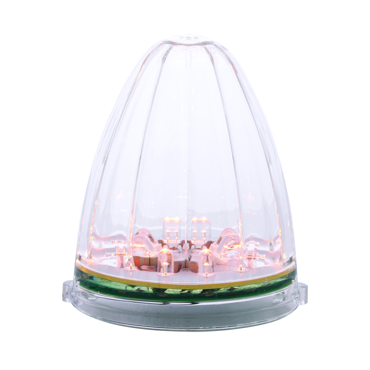 19 LED Watermelon Grakon 1000 Cab Light - Amber LED/Clear Lens - Thumbnail 3