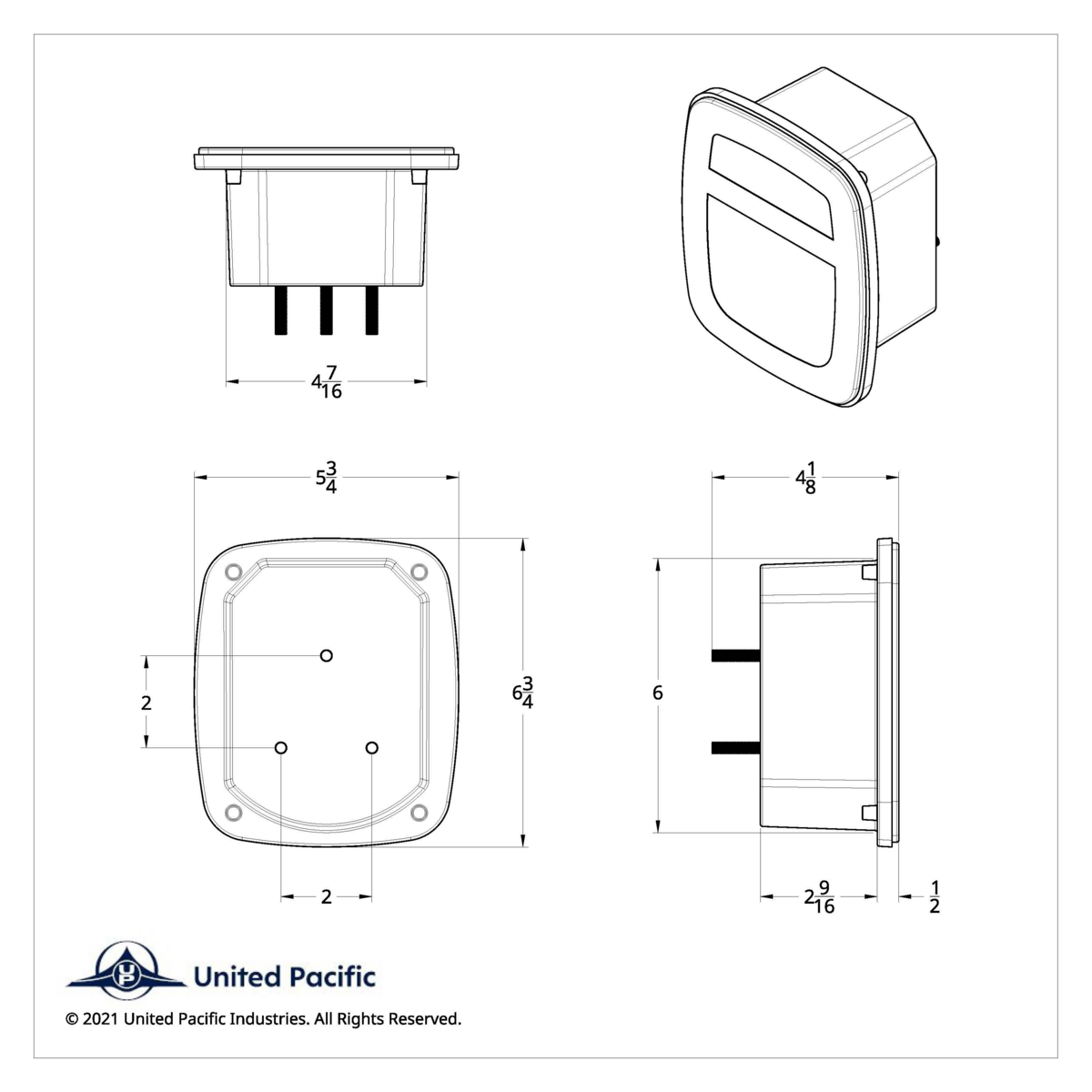 LED Universal Combination Tail Light Without License Light - Thumbnail 5