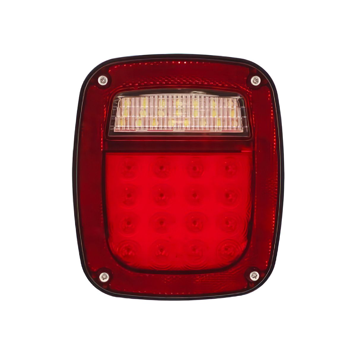 LED Universal Combination Tail Light Without License Light & Side Marker (Bulk)
