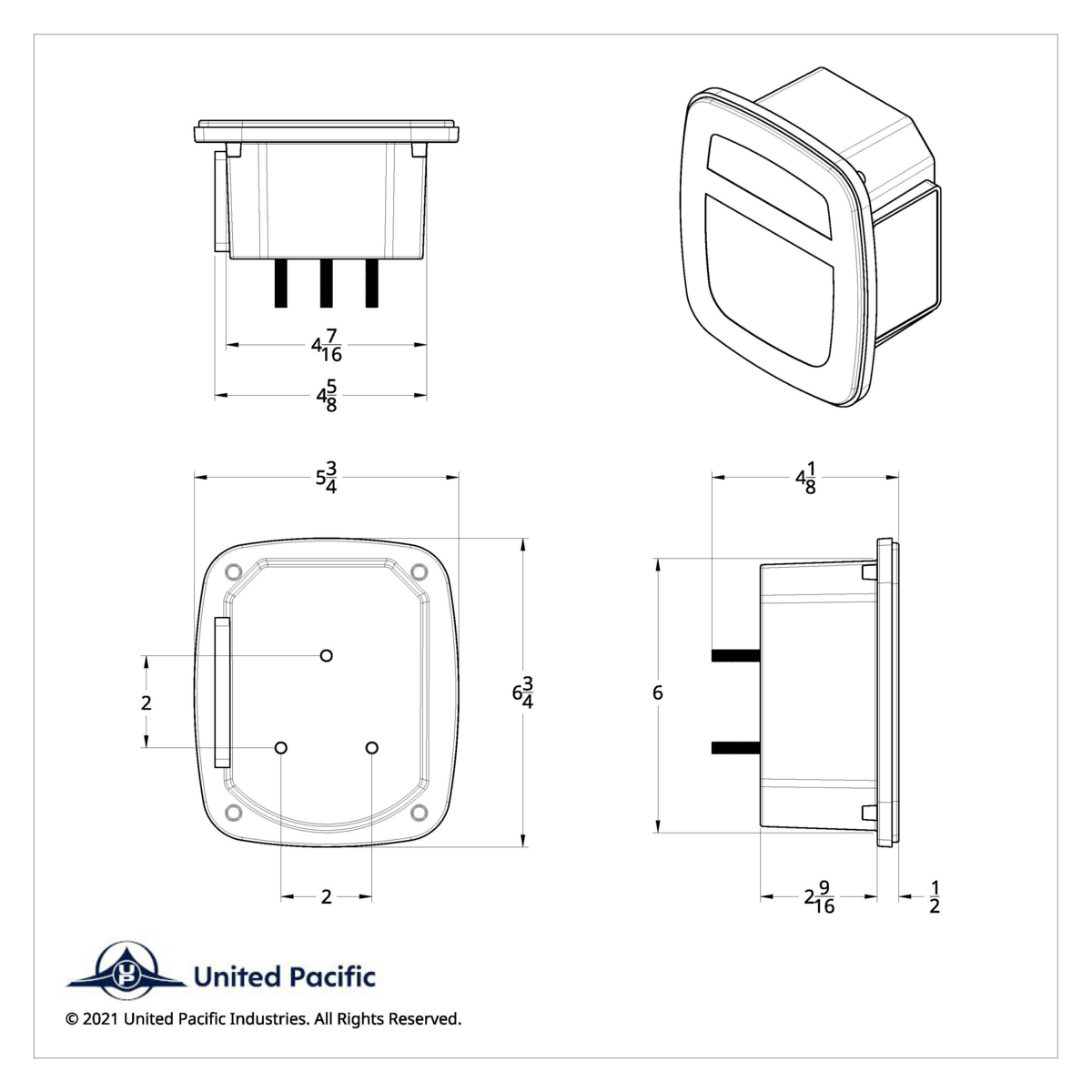LED Universal Combination Tail Light Without License Light & Side Marker (Bulk) - Thumbnail 8