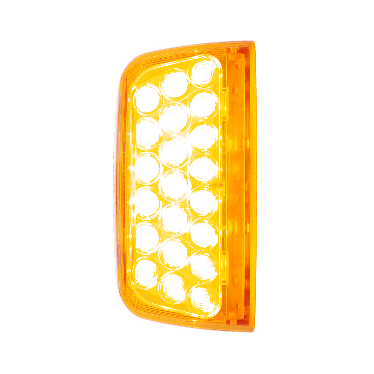 31 LED Turn Signal Light For 1987-2007 Peterbilt 379/378/357  - Amber LED/Amber Lens - Thumbnail 15