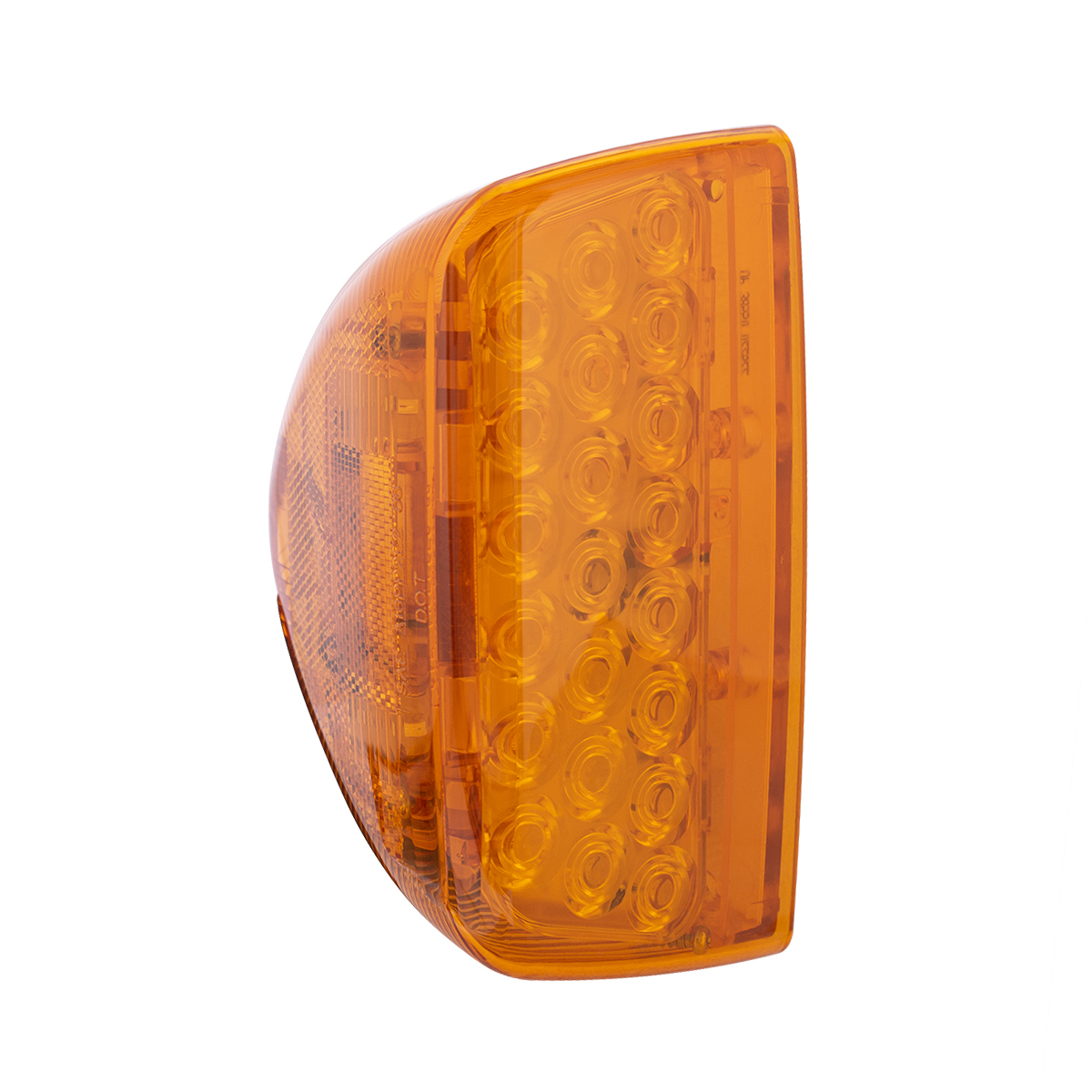 31 LED Turn Signal Light For 1987-2007 Peterbilt 379/378/357  - Amber LED/Amber Lens - Thumbnail 4