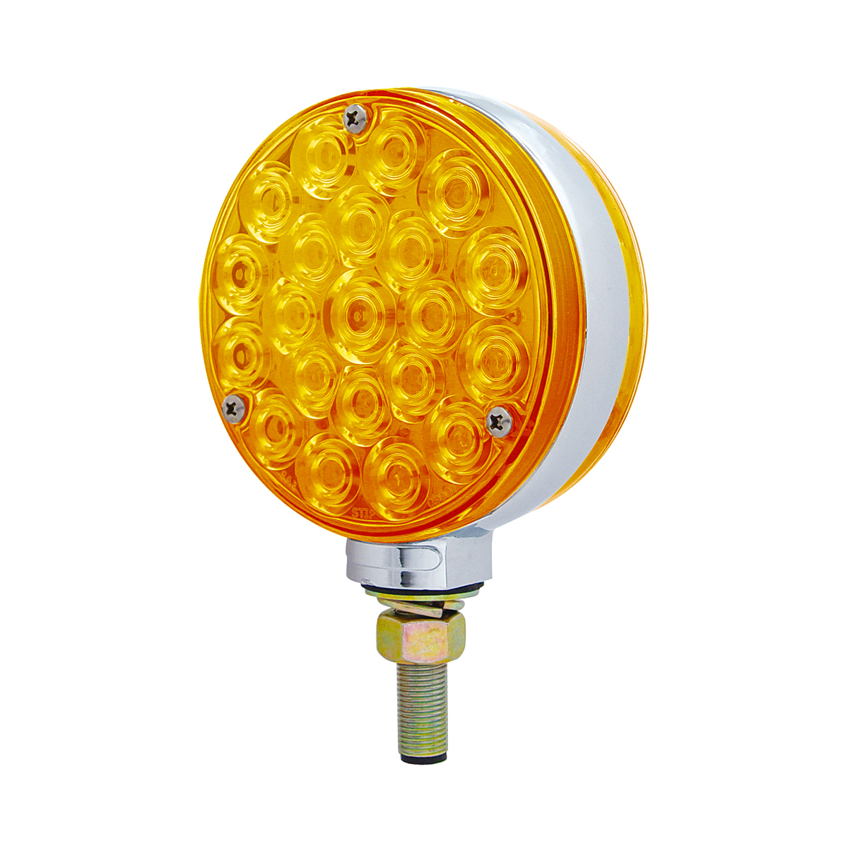 42 LED Double Face Turn Signal Light - Amber LED/Amber Lens - Thumbnail 4