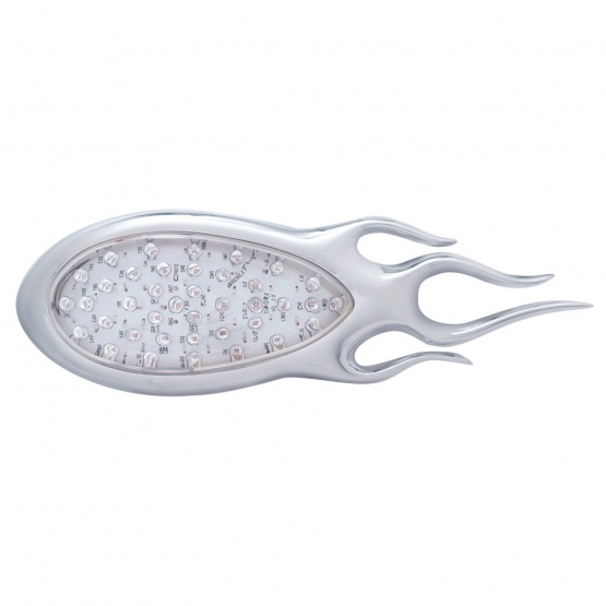 39 LED "Inferno" Turn Signal Light - Amber LED/Clear Lens