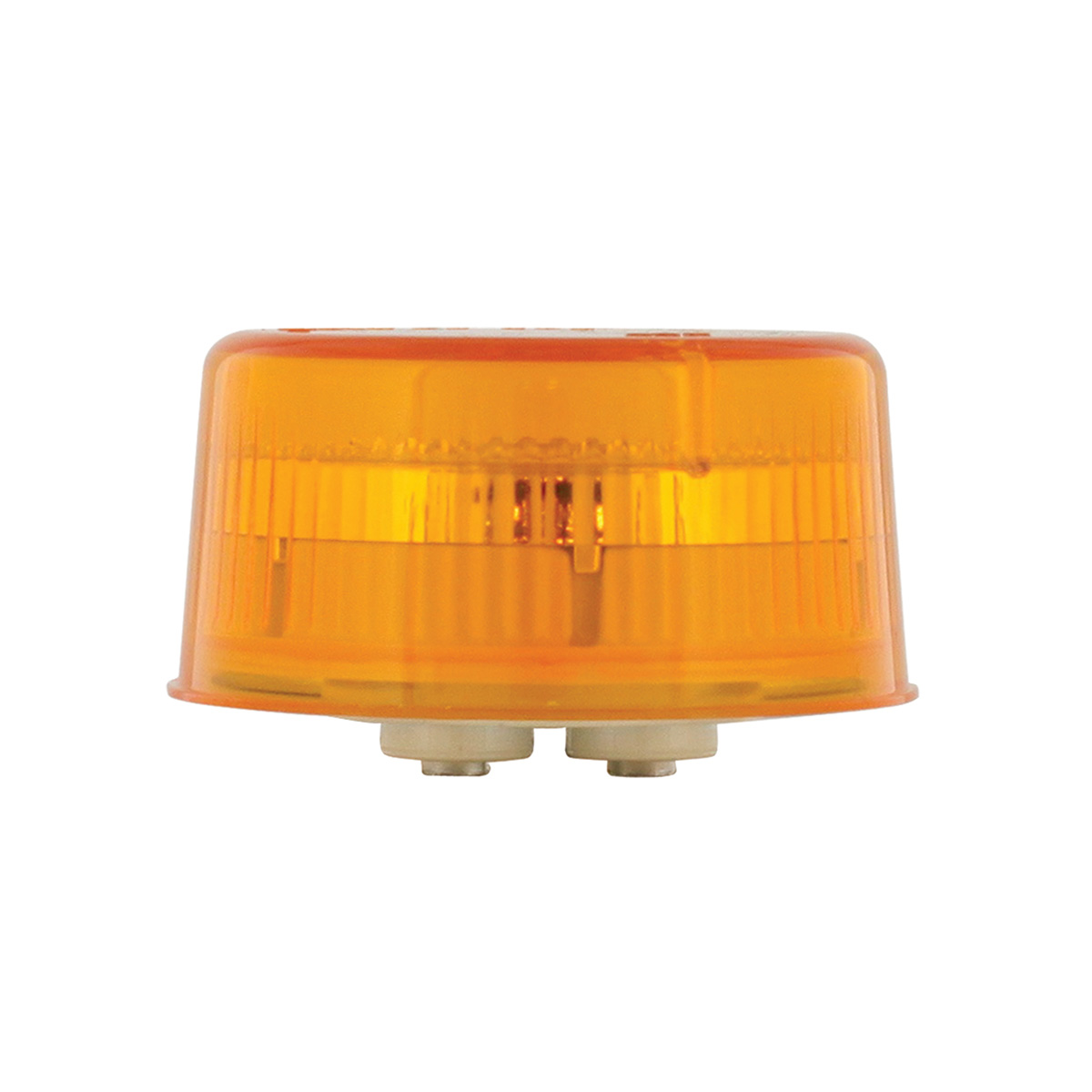 9 LED 2" Round Reflector Light (Clearance/Marker) - Amber LED/Amber Lens (Bulk) - Thumbnail 4